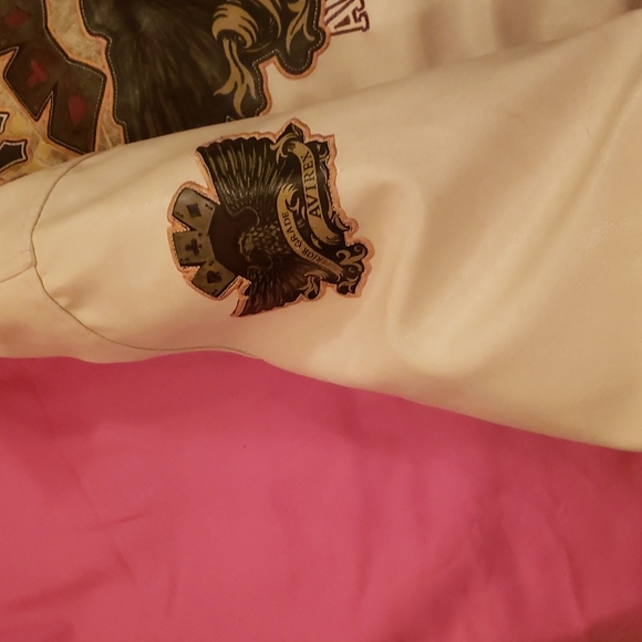 Avirex Leather Jacket size 10/12 (kids) - Picture 4 of 12